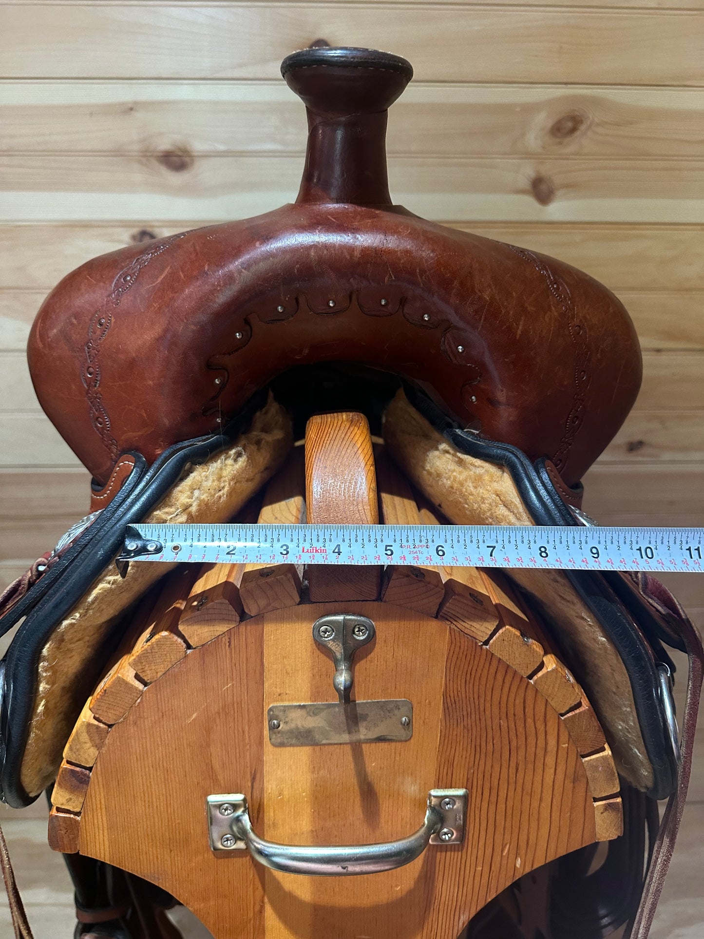 15” Circle Y Alpine Flex2 Western Trail Saddle Model 2377