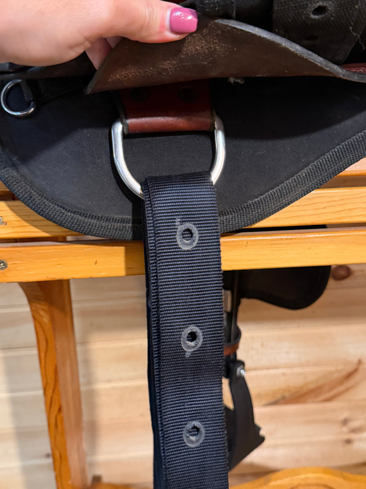 16” Crest Ridge Saddlery Sentry Lite Western Trail Saddle