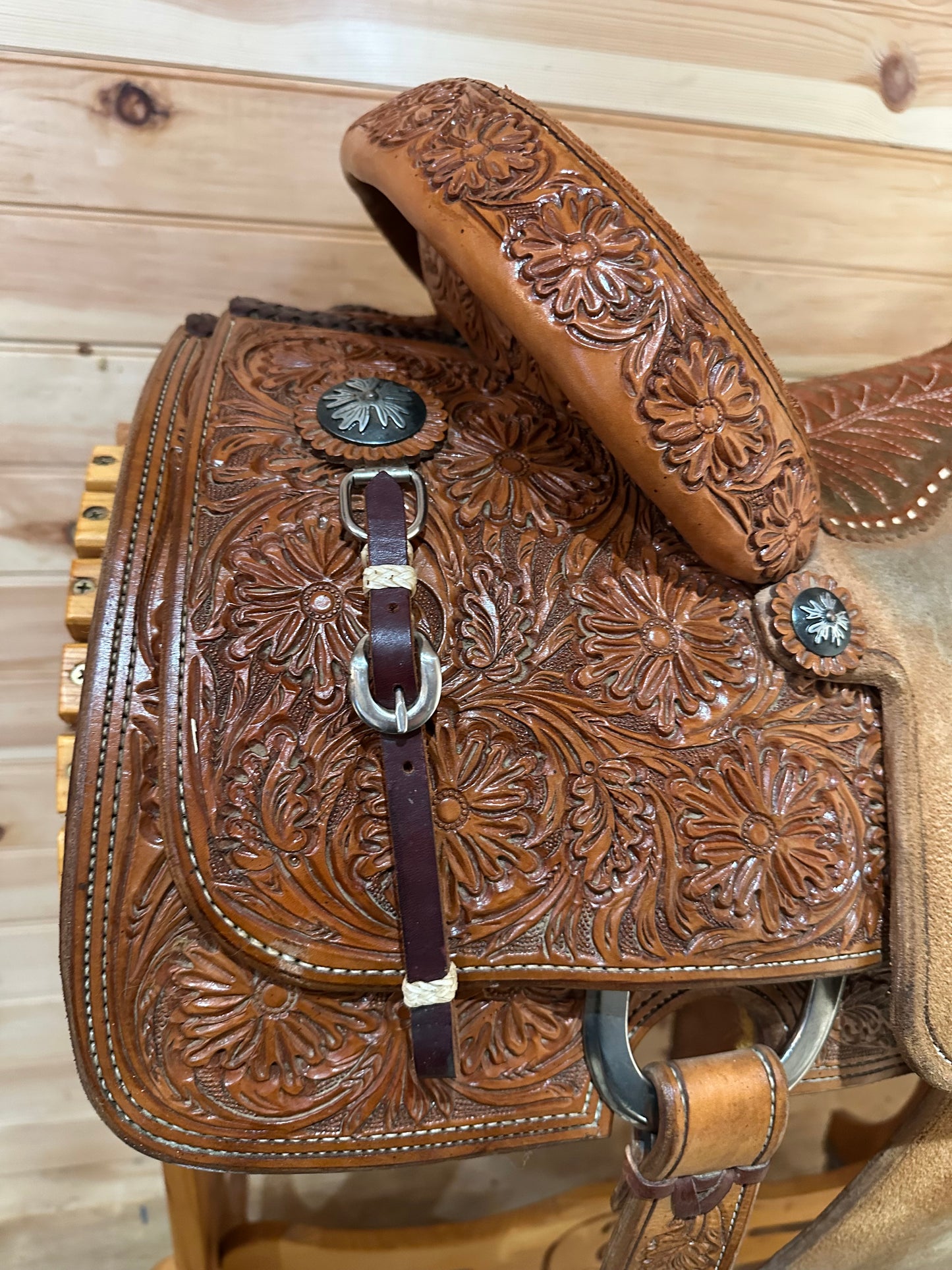 15” Equitech Team Roper Western Saddle