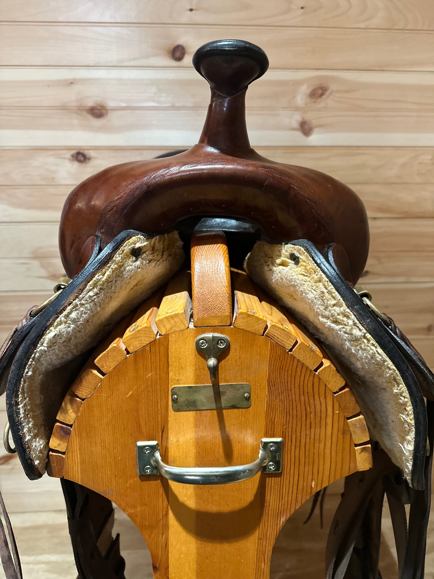 17” Big Horn Double Comfort Flex Western Trail Saddle Model 1658