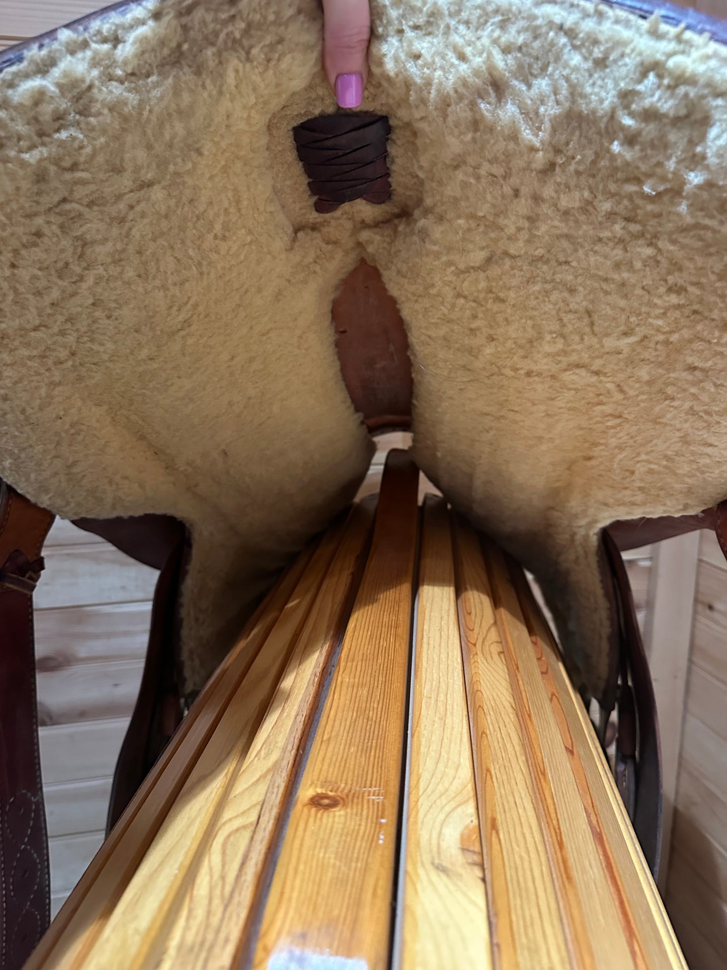 15.5” McCall Cow Horse  Western Saddle Model 690 1203