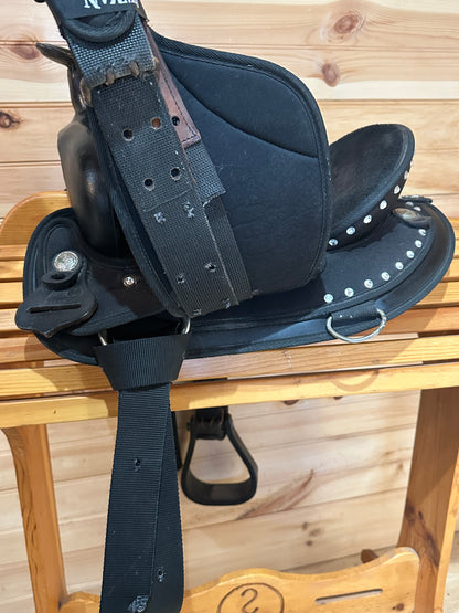 13” Abetta Youth Lightweight Western Saddle Model 20501-3