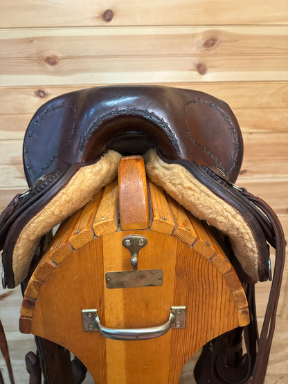 15” Clinton Anderson Aussie Stock Saddle by Martin Saddlery