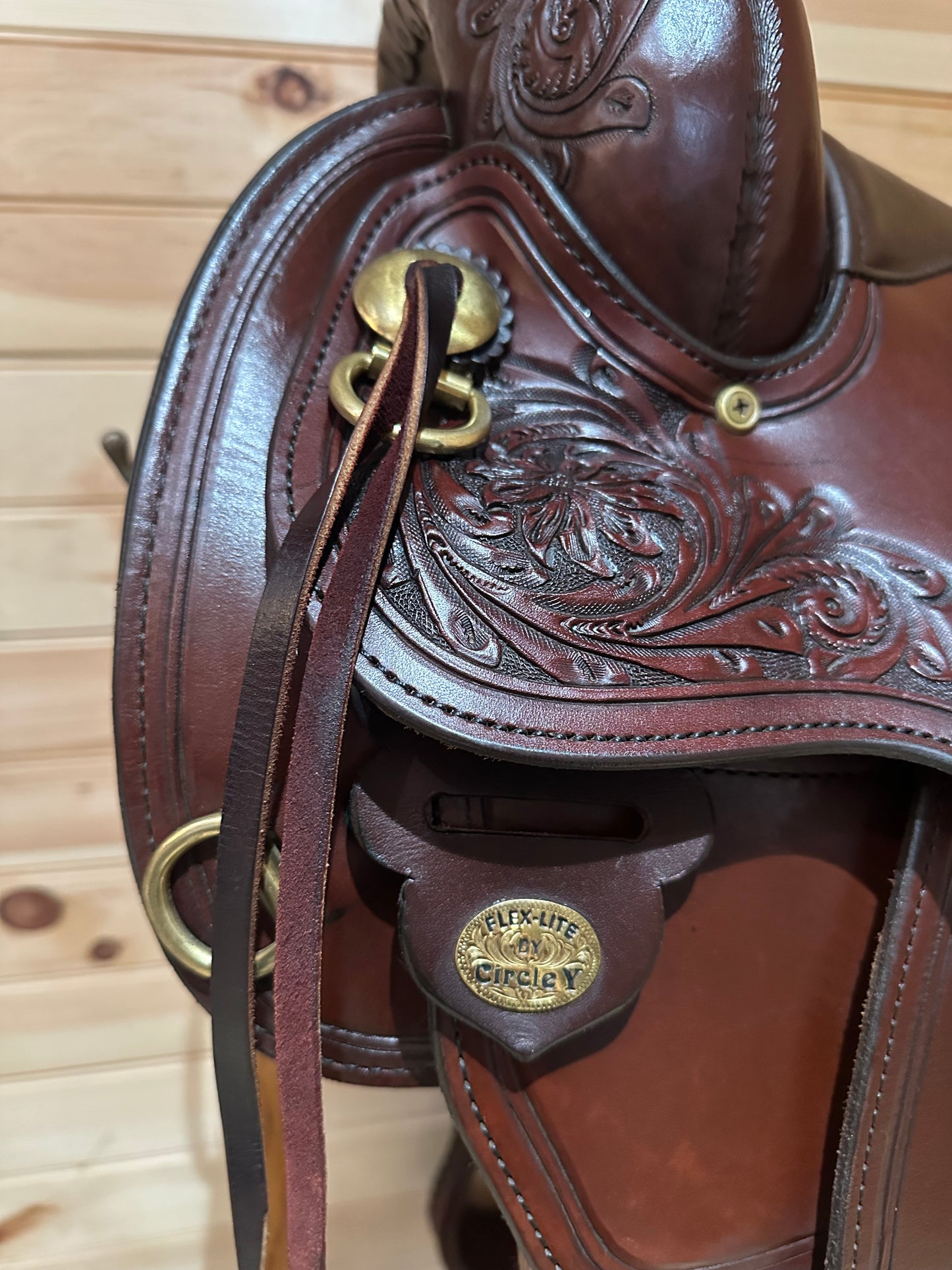 16” Circle Y Flex-Lite Park & Trail Western Saddle Model 1660