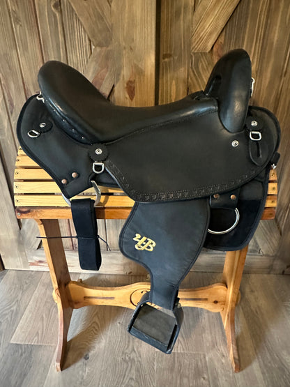 17” Imus 4-Beat Elite Lightweight Gaited Endurance Saddle