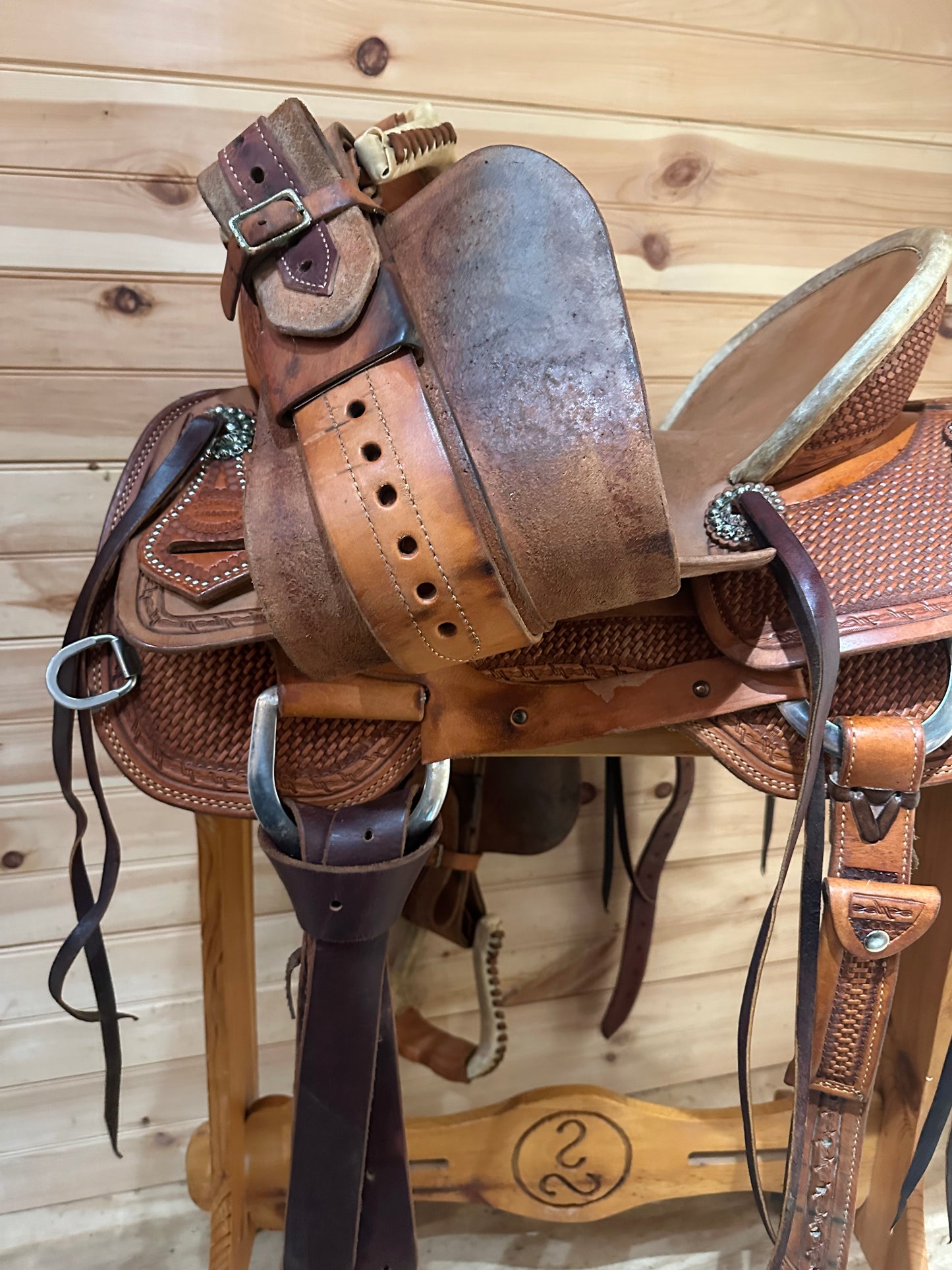 16” Saltgrass Saddlery Ranch Roper Western Saddle
