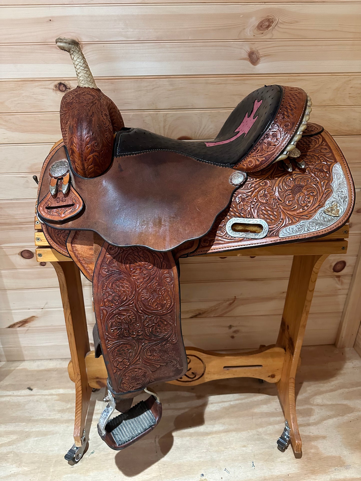 14” Circle Y Martha Josey Ultimate Barrel Saddle Model 1164