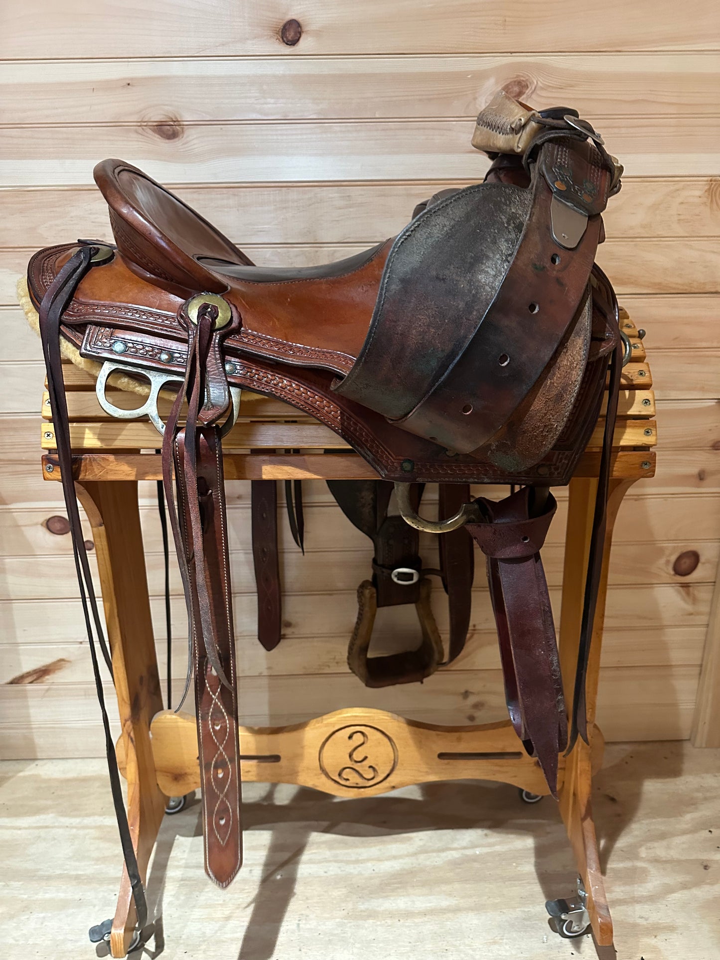 16” Durbin Creek Maker Western Ranch Saddle