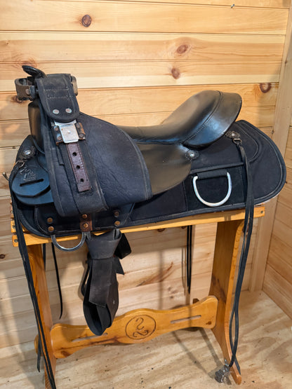 16” Circle Y High Horse Lockhart Western Trail Saddle Model 6910