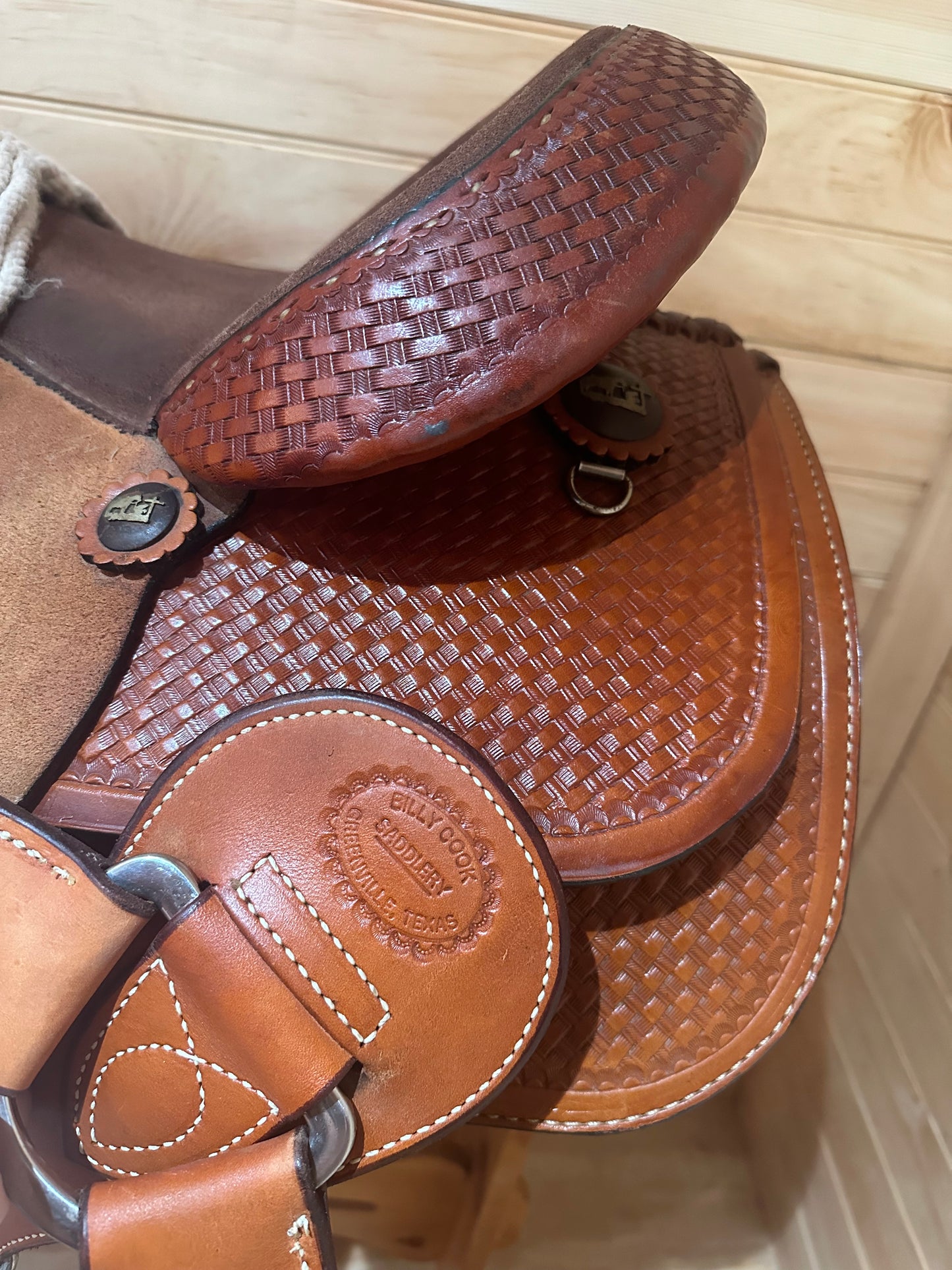 16” Tex Tan Hereford Team Roper Western Saddle Model PT4-110785