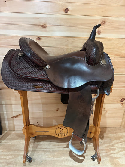 16” Circle Y Cutter Western Saddle Model 2239