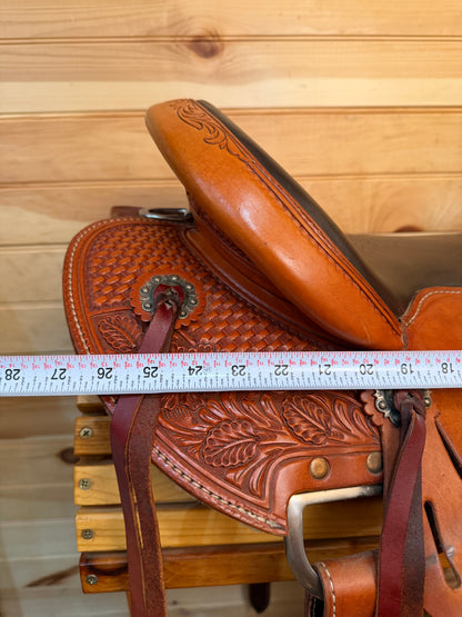 17.5” McCall Wade Trail Western Ranch Saddle Model 190 611