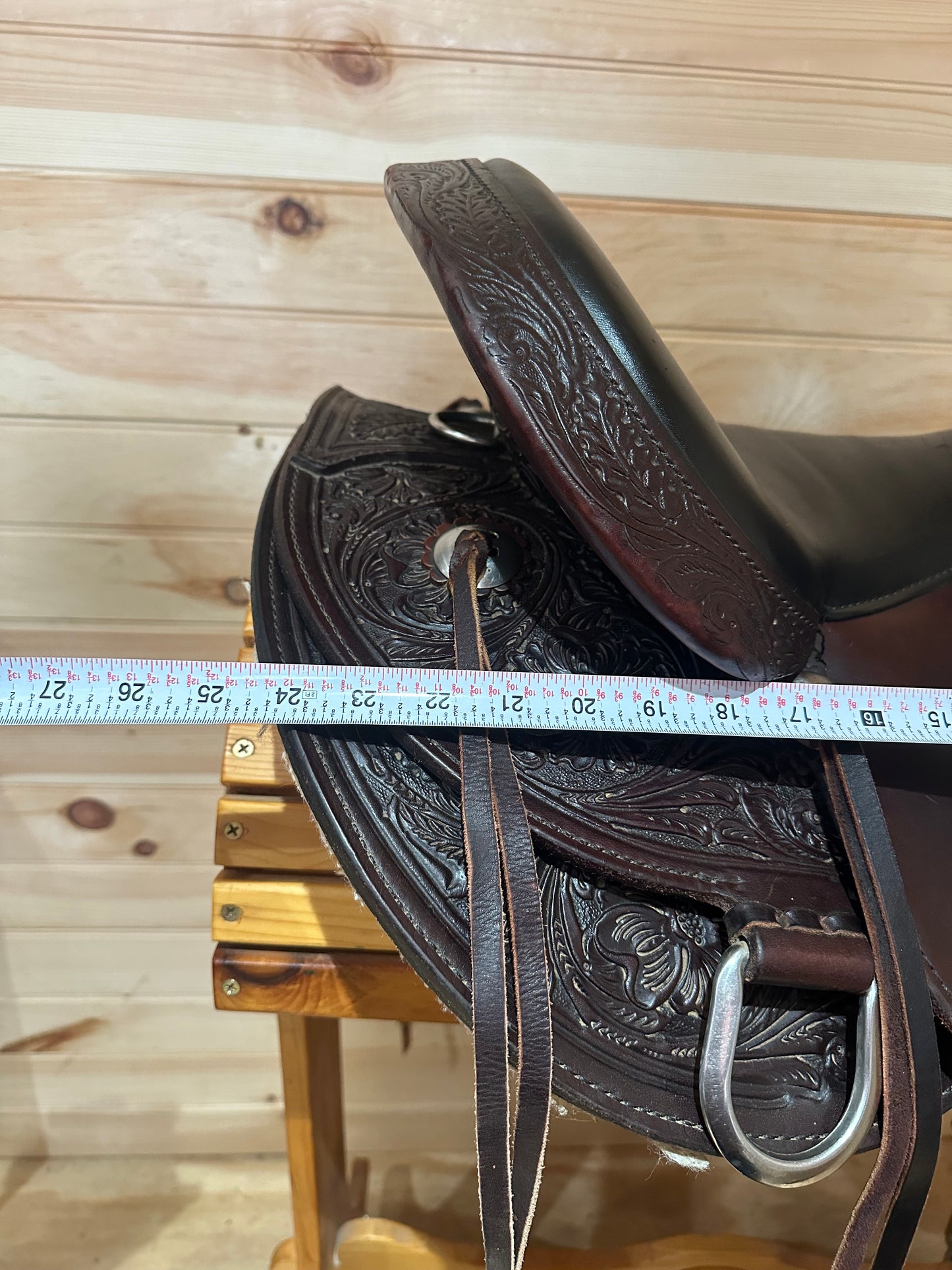 16” Circle Y High Horse Oyster Creek Trail Western Saddle Model 6808