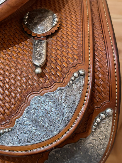 15” Bob’s Custom Saddlery Bob Avila Show Reiner Western Saddle