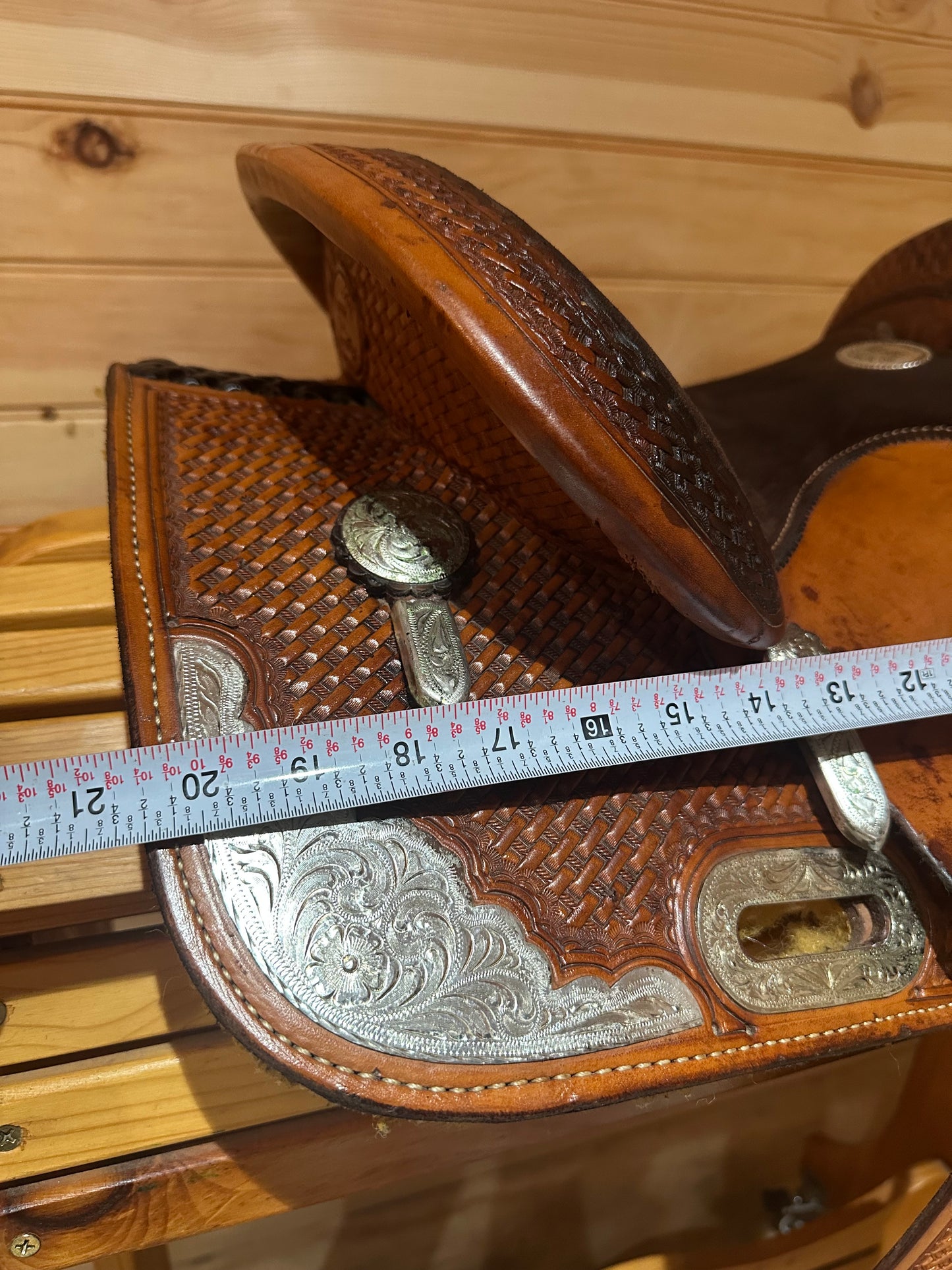 12” Billy Cook Maker Youth Western Show Saddle Model 3295