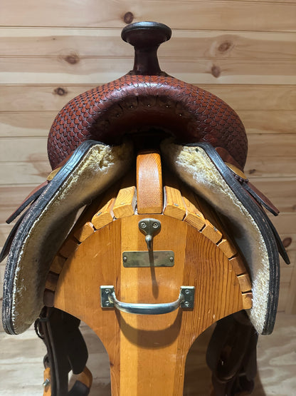 16” Tex Tan Hereford Reining Western Saddle Model 08-1283S6