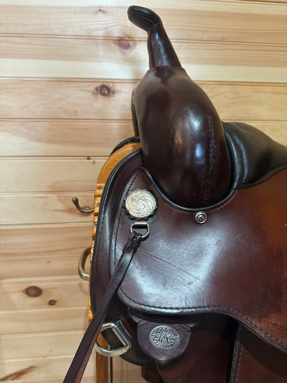 16” Circle Y Mojave Flex2 Western Trail Saddle Model 1561
