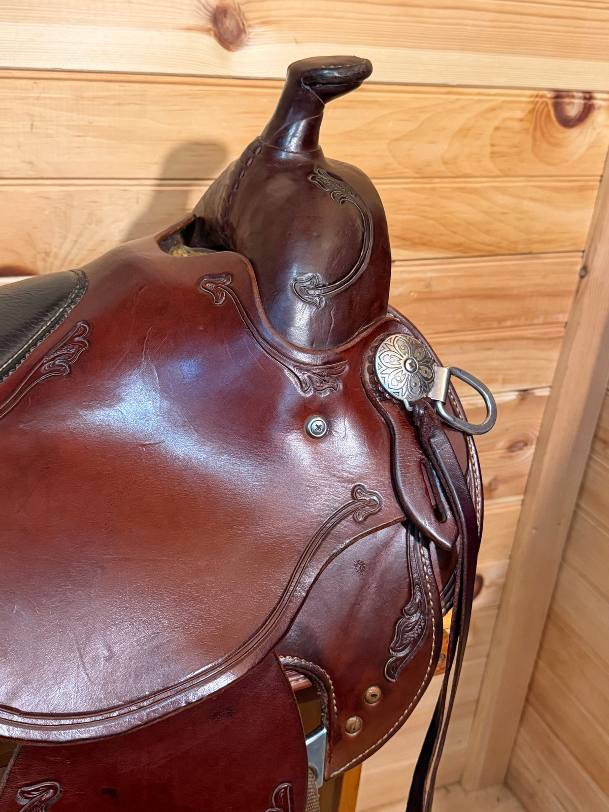 16” RW Bowman B-Light Western Ranch Trail Saddle Model 9416