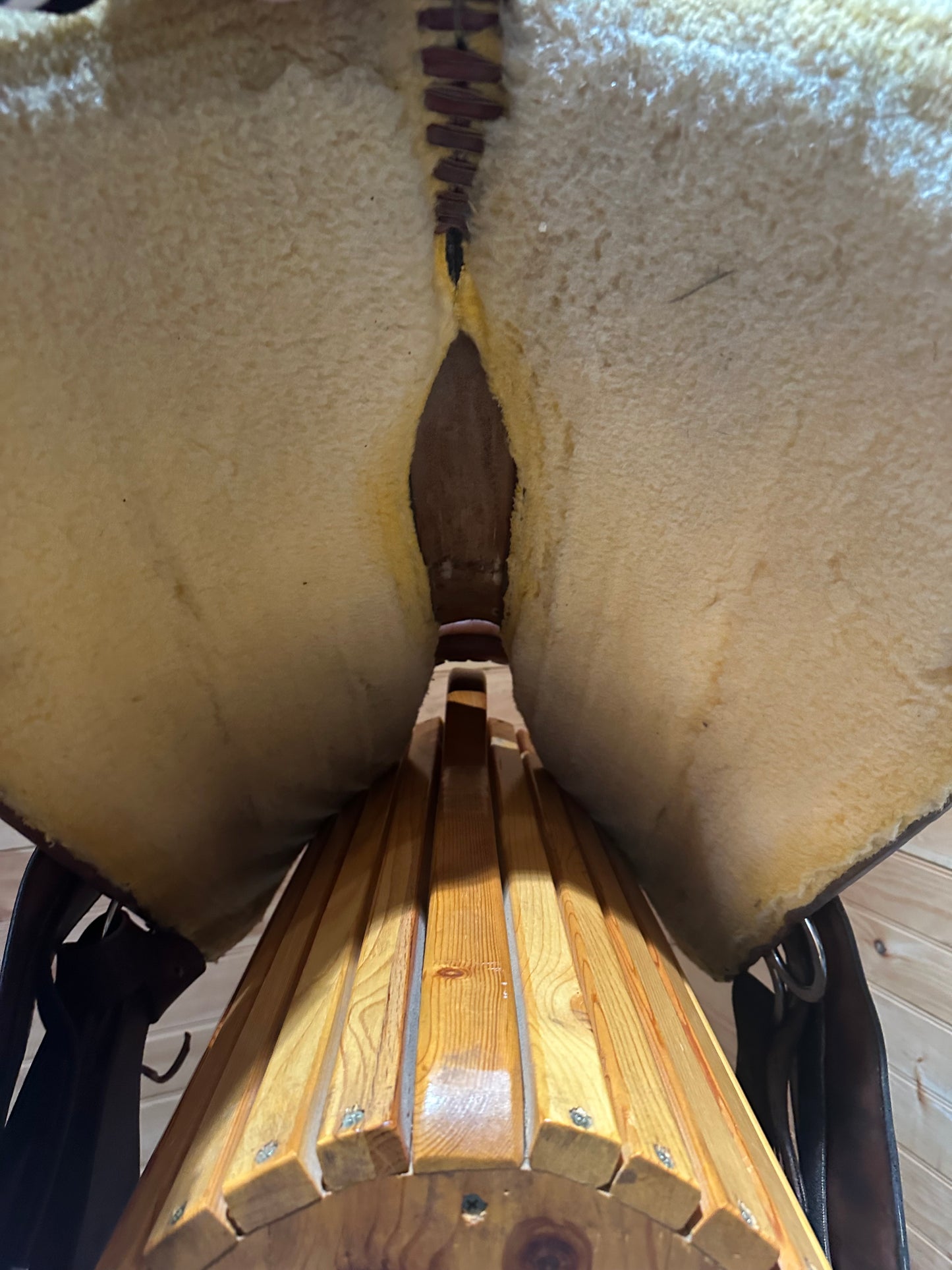 16” Circle Y Topeka Flex-Lite Western Trail Saddle Model 1551