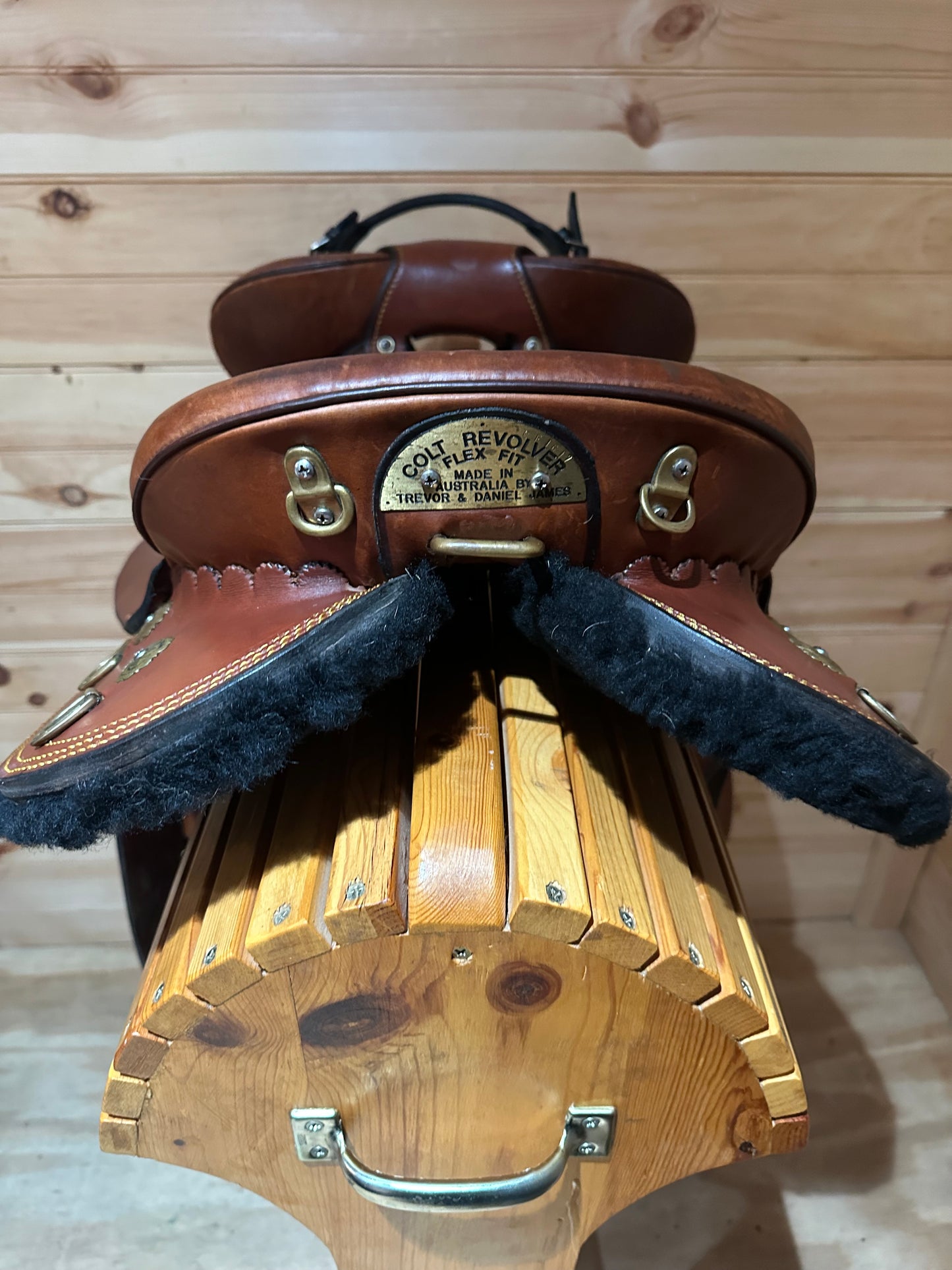 17” Australian Stock Saddle Co Colt Special Revolver Flex Fit By James Saddlery