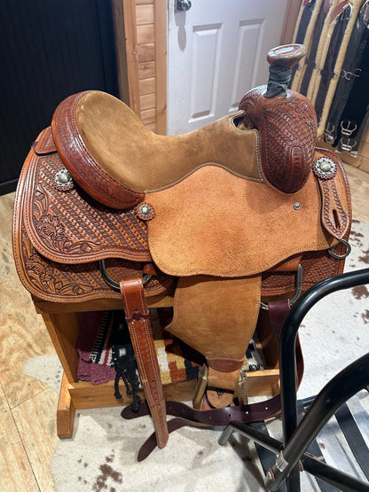 14.5” RopeSmart Pro Roper Western Saddle
