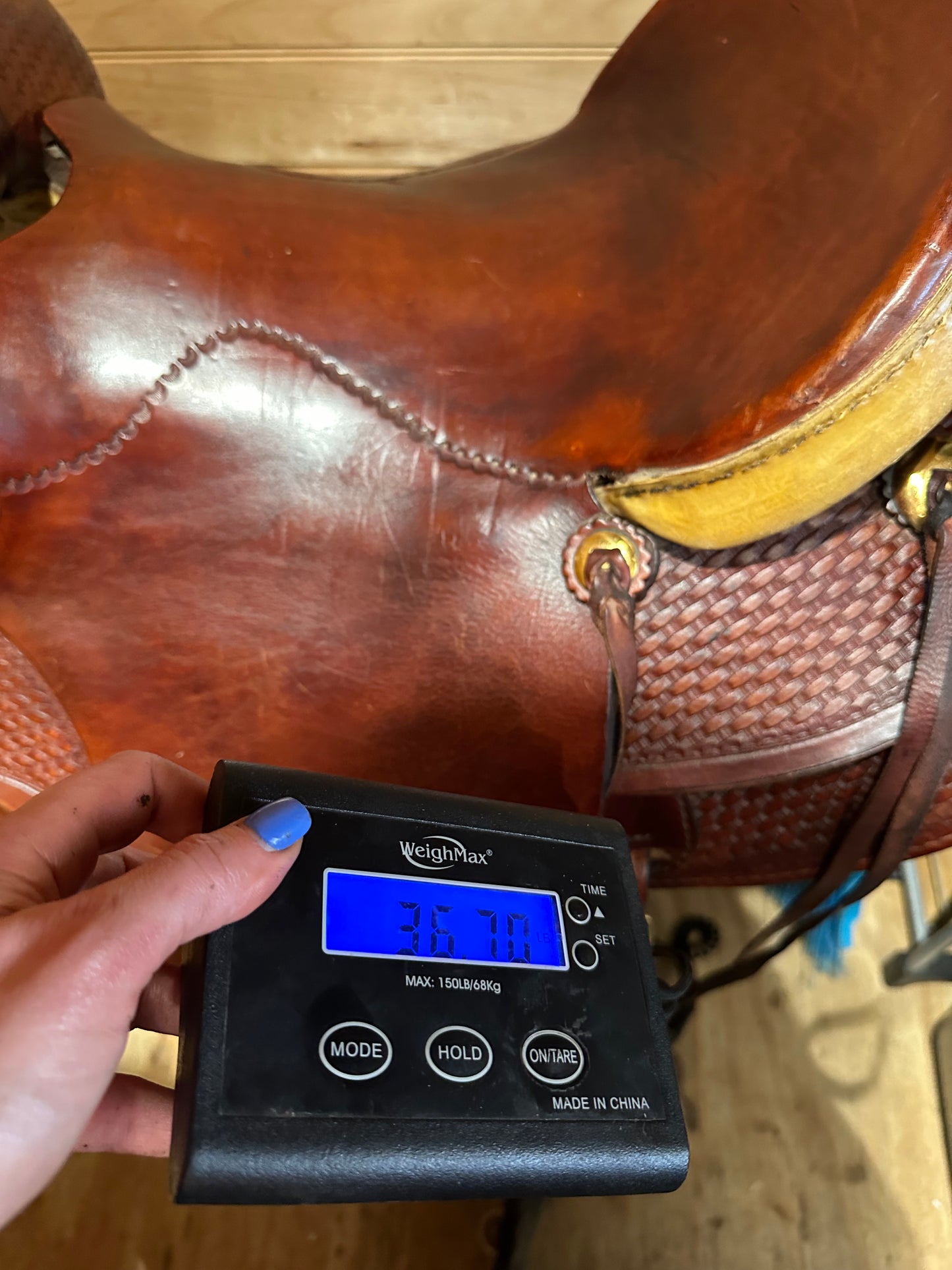 16” Tex Tan Hereford Association Ranch Roper Western Saddle