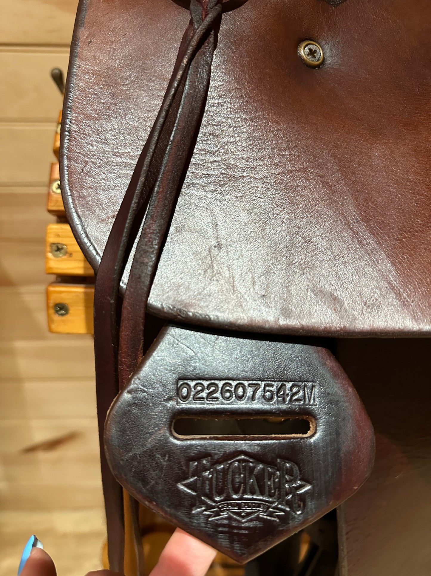 17.5” Tucker High Plains Western Trail Saddle Model 260