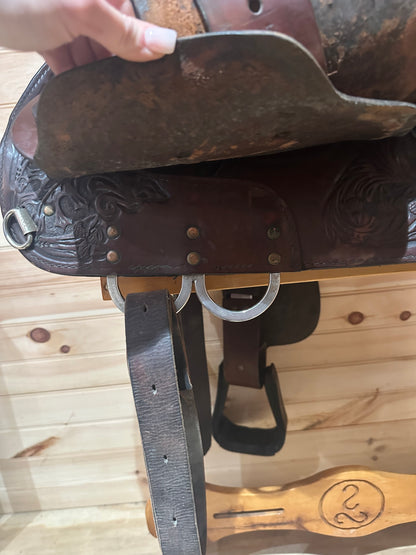 16” Circle Y Western Show Saddle Model 3960