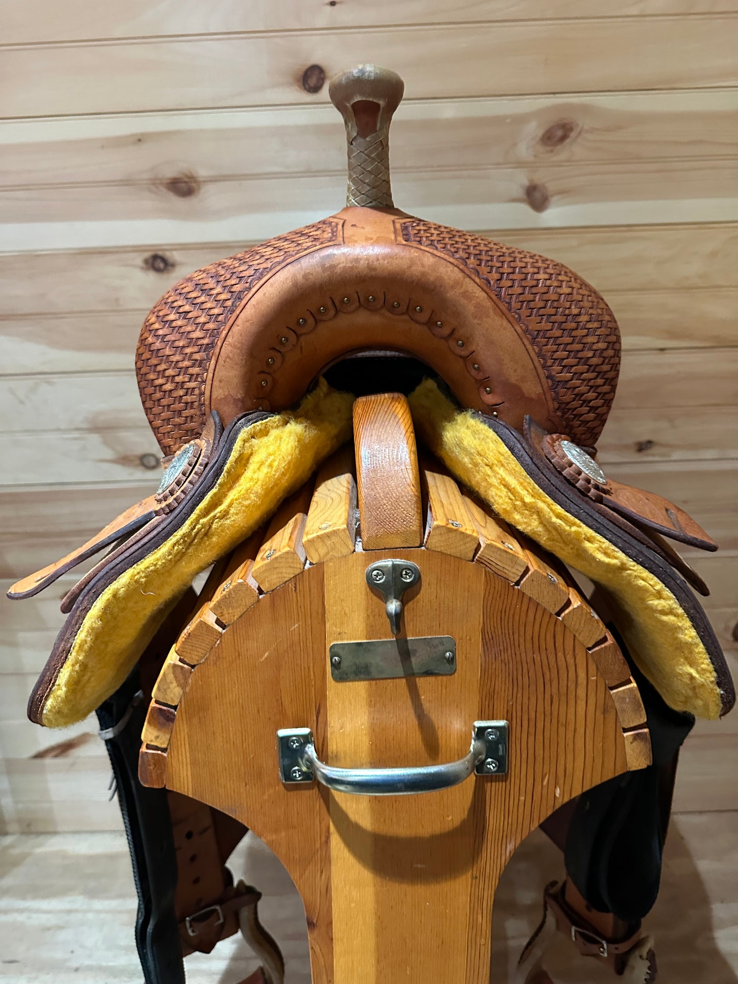 15” Billy Cook Maker Sulphur,OK Barrel Racing Saddle Model 1901