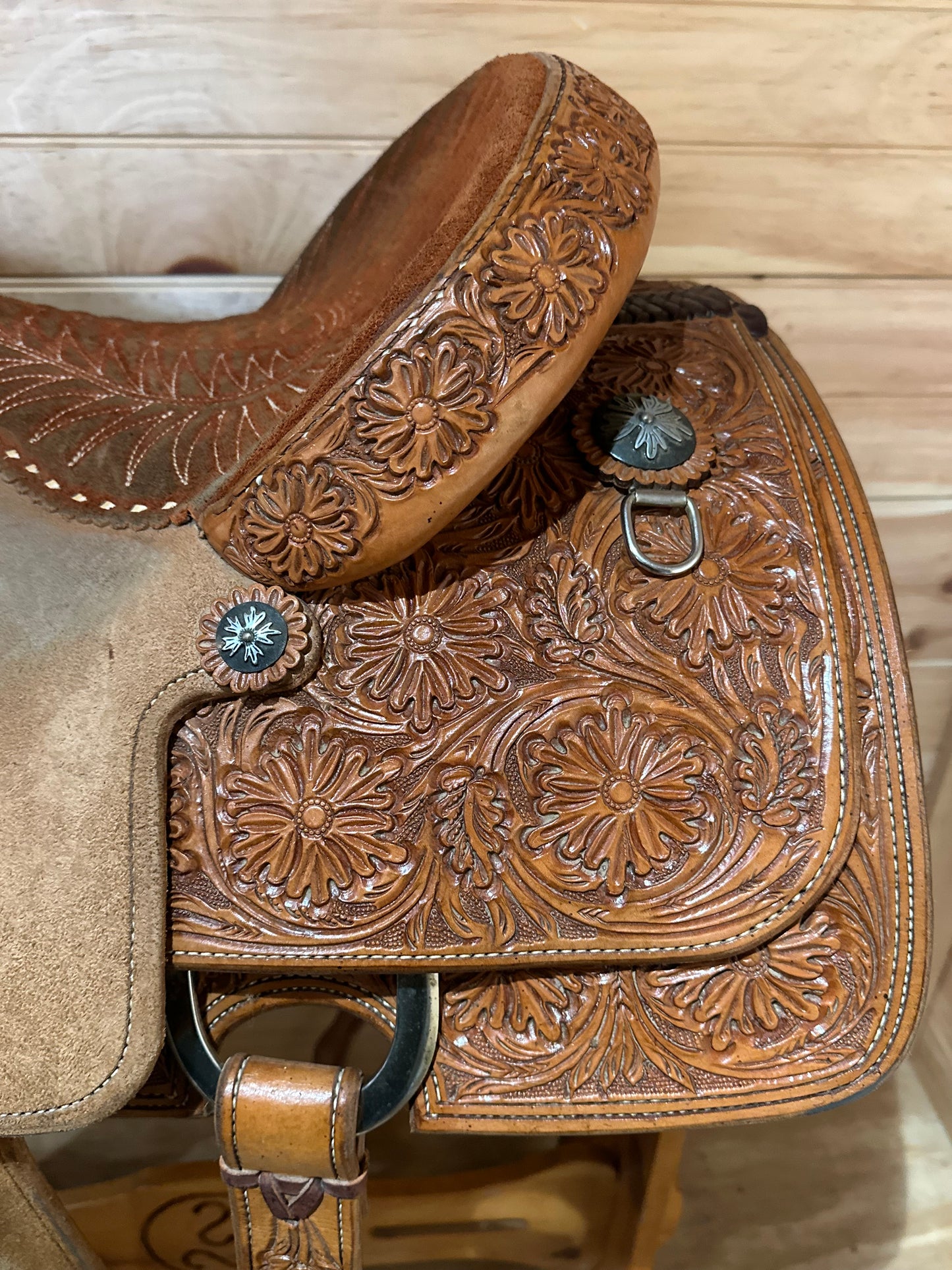 15” Equitech Team Roper Western Saddle