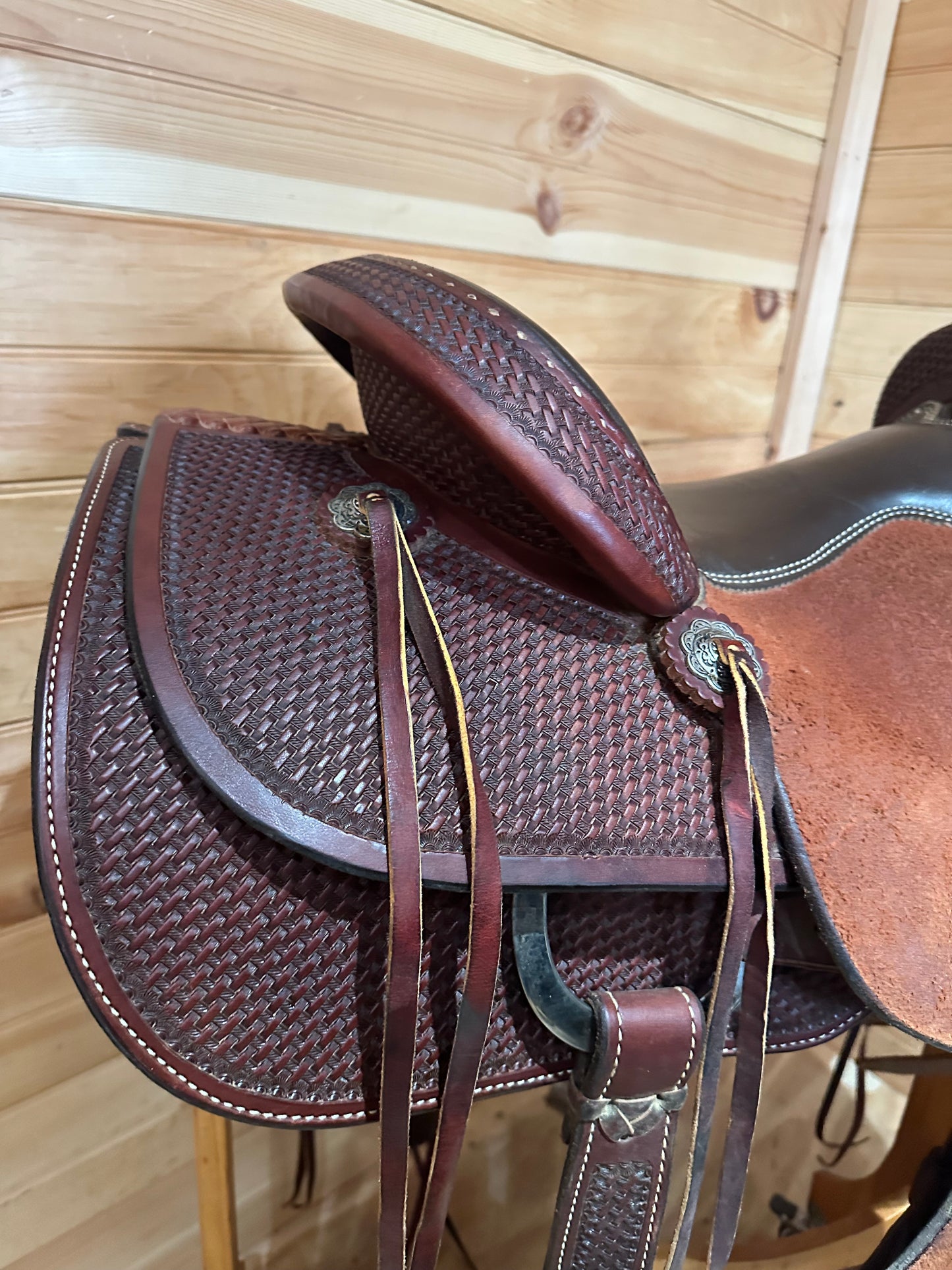 16” Diamond K Saddlery Ranch Roper Western Saddle