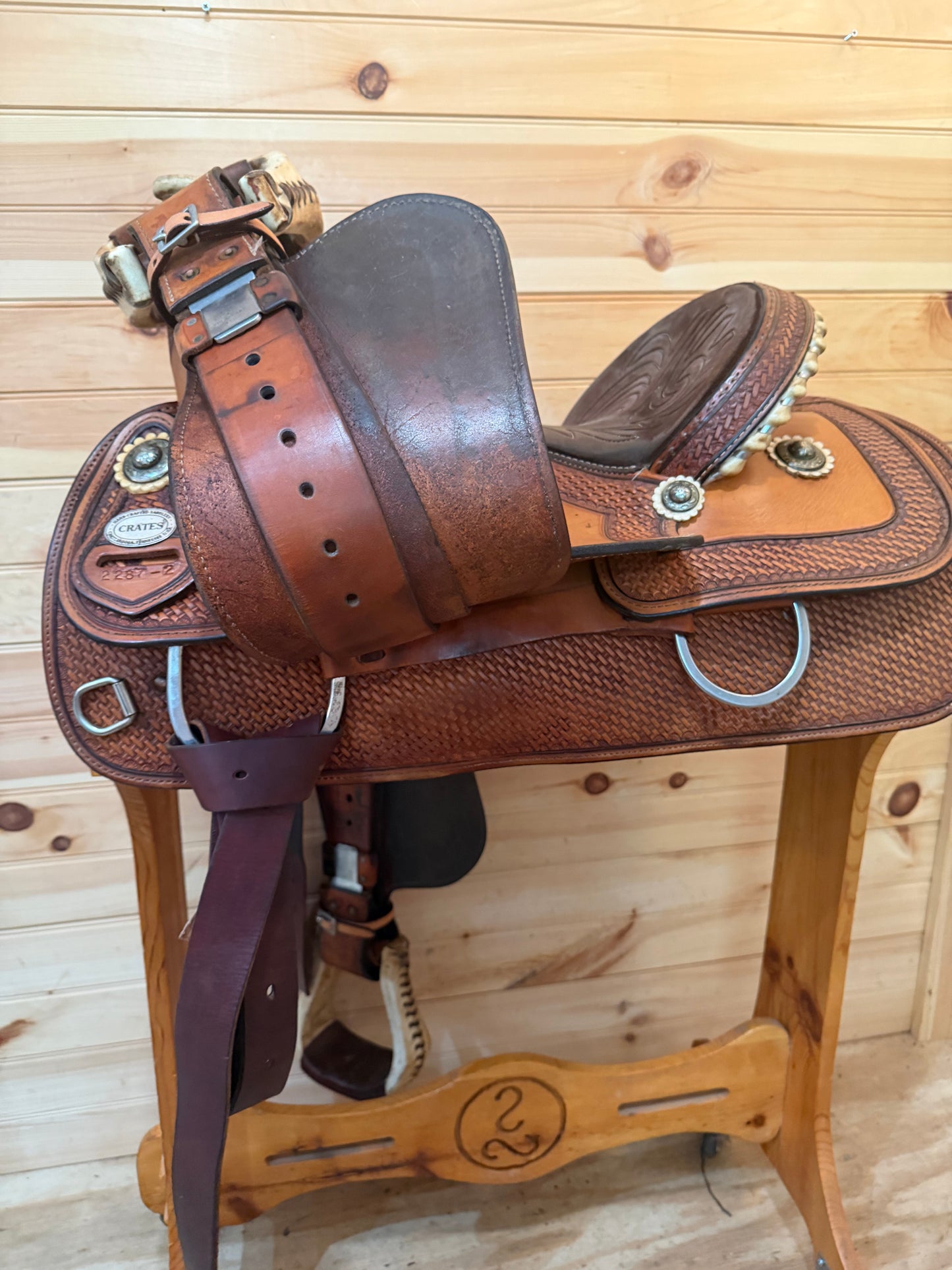 15” Crates Light Ladies Versatility All-Event Saddle Model 2287-2