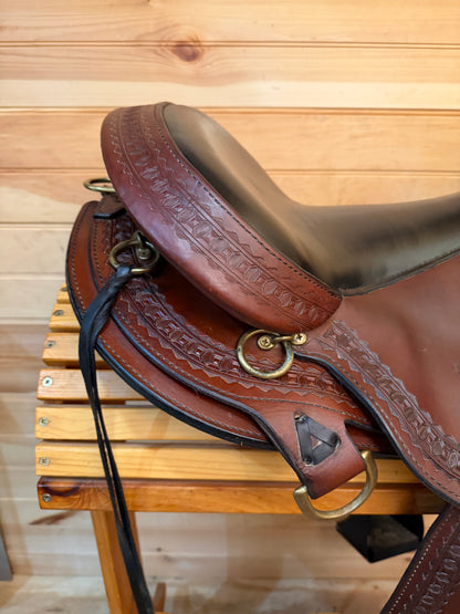17” Circle Y Yosemite SupeRide Gaited Trail Saddle Model 3875