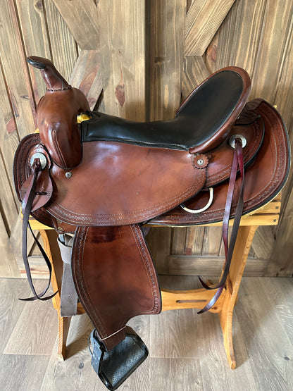 16” Liberty Bell Gaited Western Trail Saddle