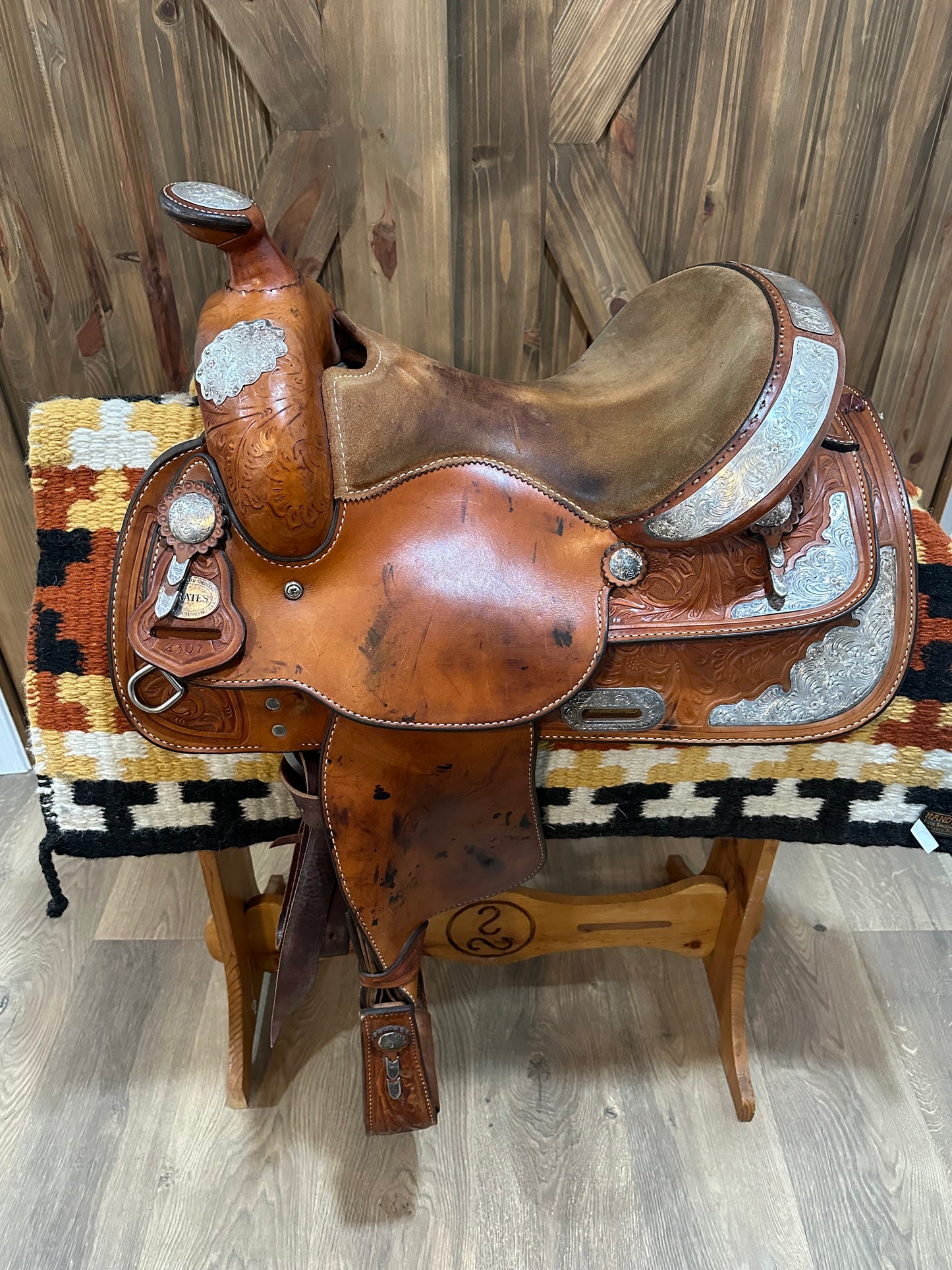 14” Crates Youth Show Saddle Model 2307