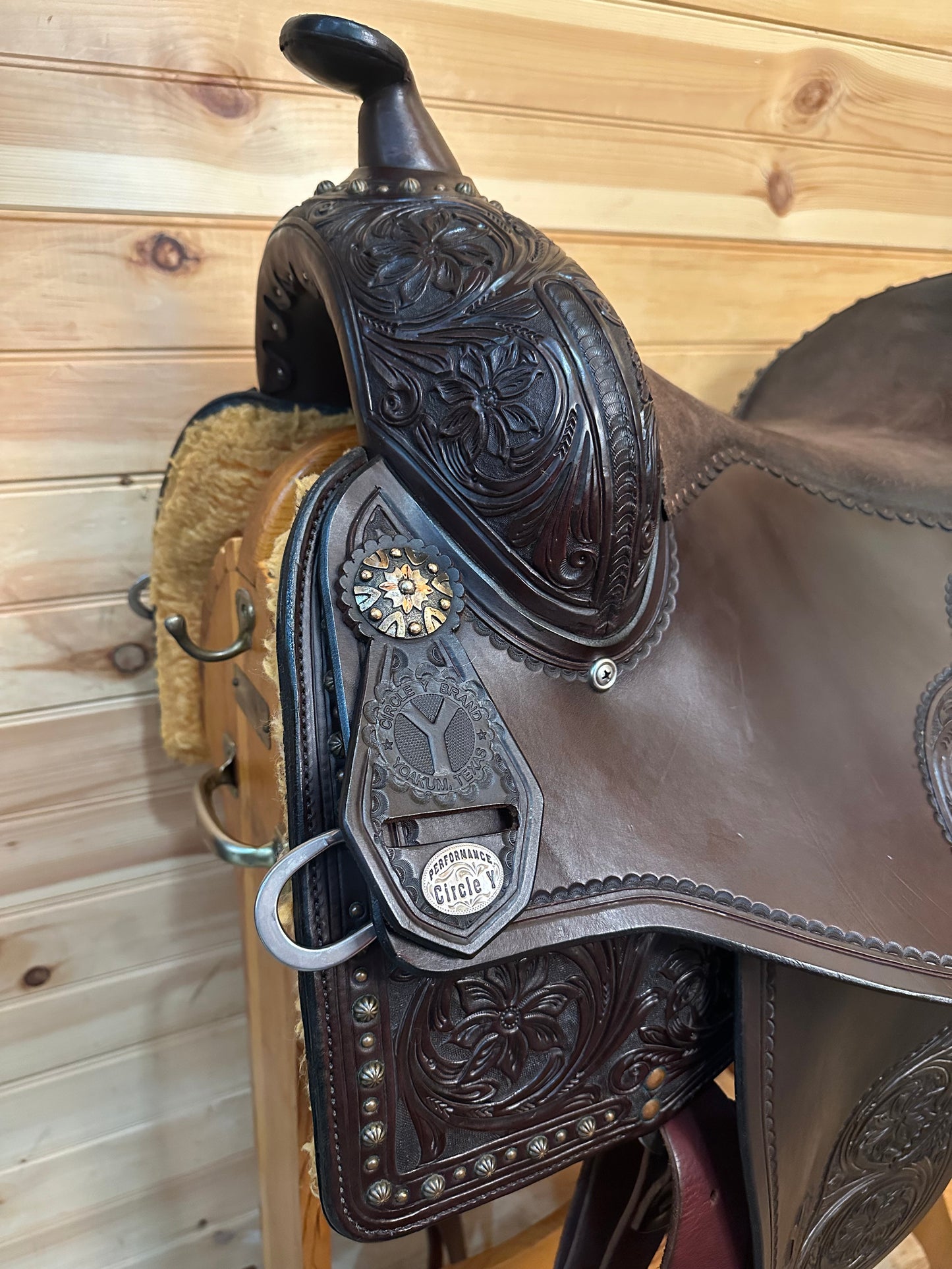 16” Circle Y Ohio Reiner Western Reining Saddle Model 2672 (2023)