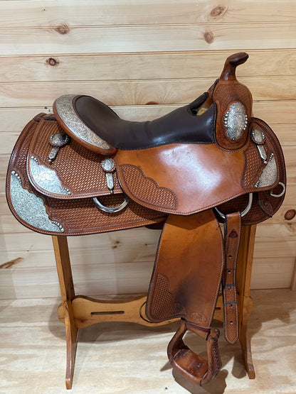 15” Bob’s Custom Saddlery Bob Avila Show Reiner Western Saddle