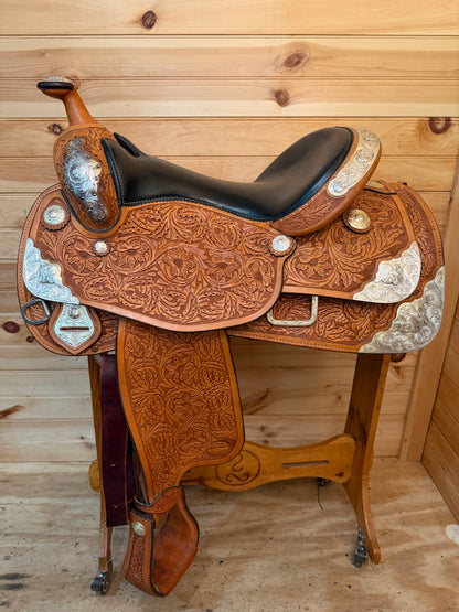 16” Reinsman Supreme Show Western Show Saddle Model 4586