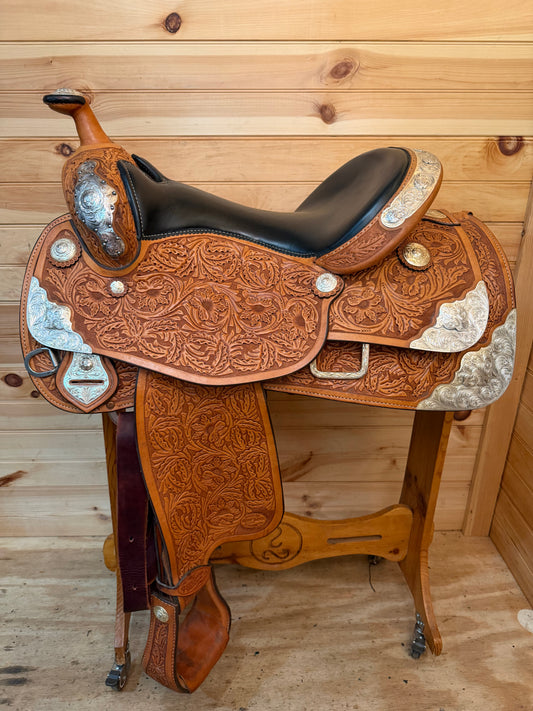 16” Reinsman Supreme Show Western Show Saddle Model 4586