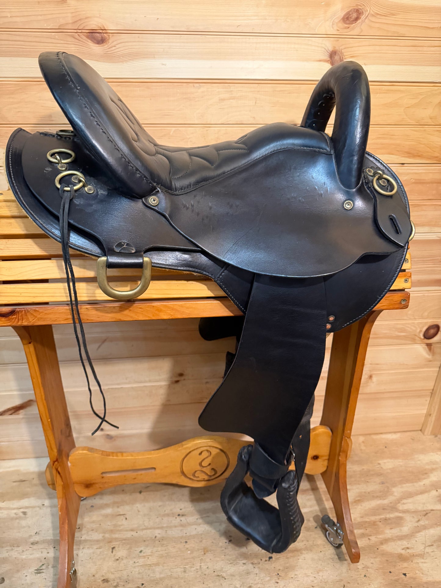 16” National Bridle Shop Gaited Endurance Trail Saddle Model 4682