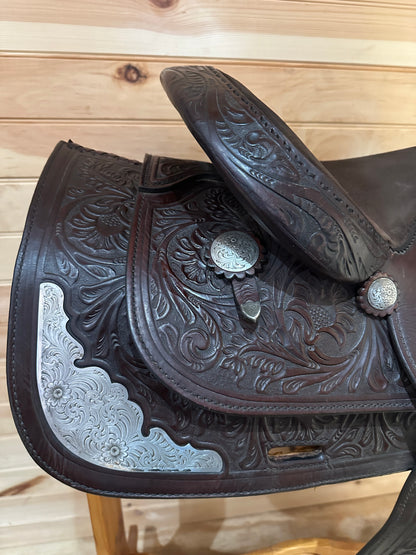 14” Crates Youth Western Show Saddle Model 144M