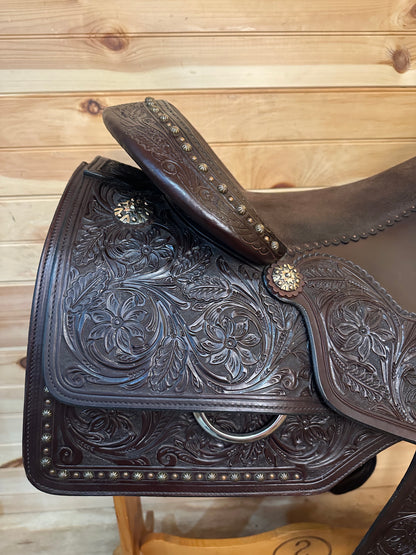 16” Circle Y Ohio Reiner Western Reining Saddle Model 2672 (2023)
