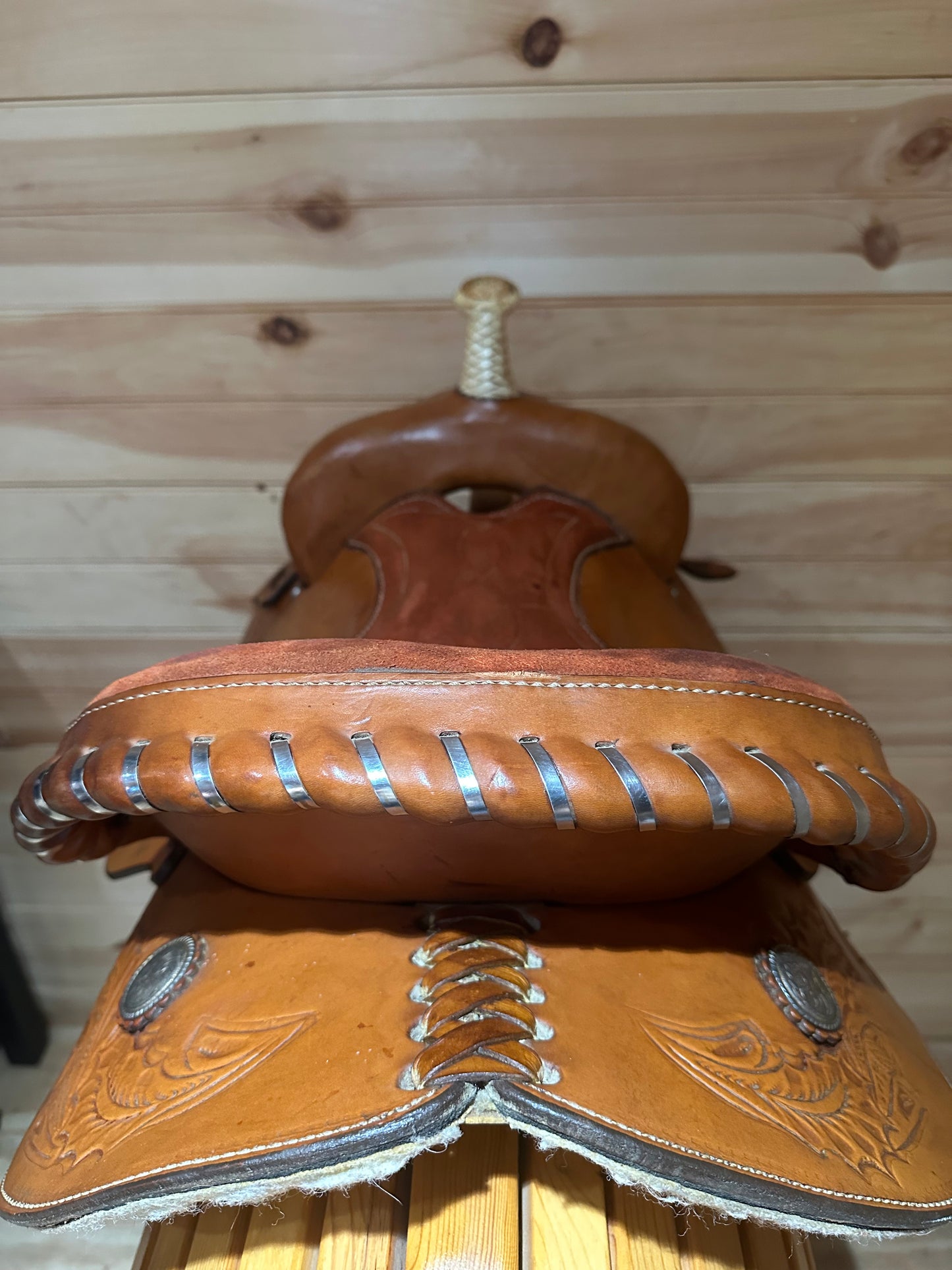 16” Blue Ridge Barrel Racing Western Saddle Model 9010