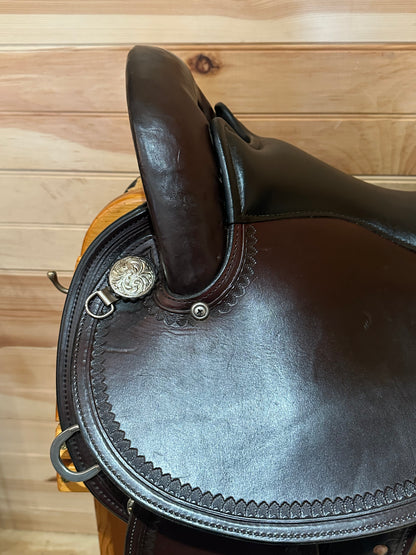 16” Circle Y Virginia Flex2 Trail Gaiter Gaited Endurance Saddle Model 1588 (2020)
