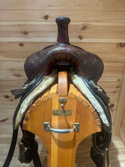 14” Circle Y Martha Josey Ultimate Barrel Racing Saddle Model 1173