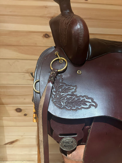 15” Royal King Western Trail Saddle