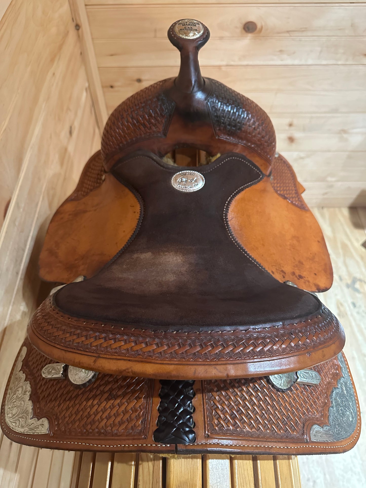 12” Billy Cook Maker Youth Western Show Saddle Model 3295