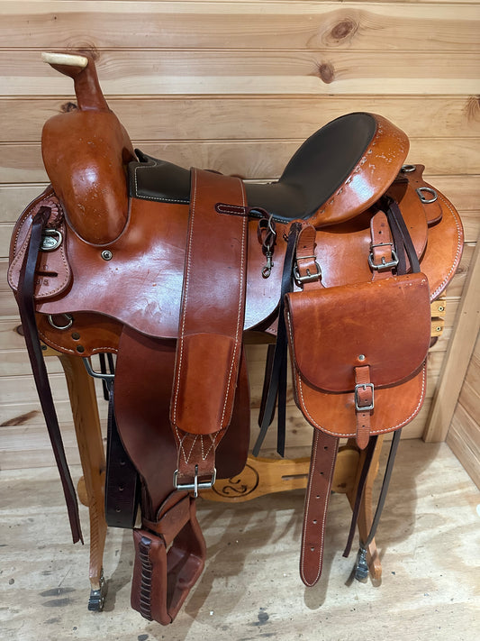 16” Colorado Saddlery “Top of the Rockies Trail” Western Saddle Model 200-6335