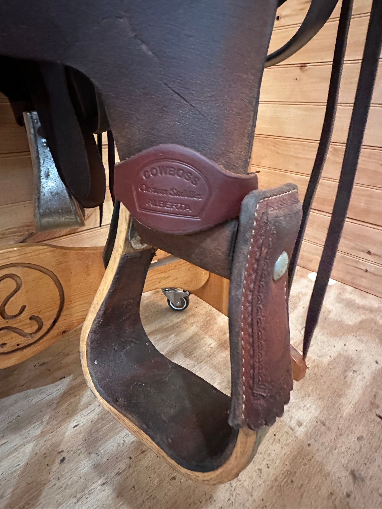 15.5” Cowboss Wade Lite Western Ranch Saddle