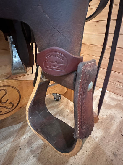 15.5” Cowboss Wade Lite Western Ranch Saddle